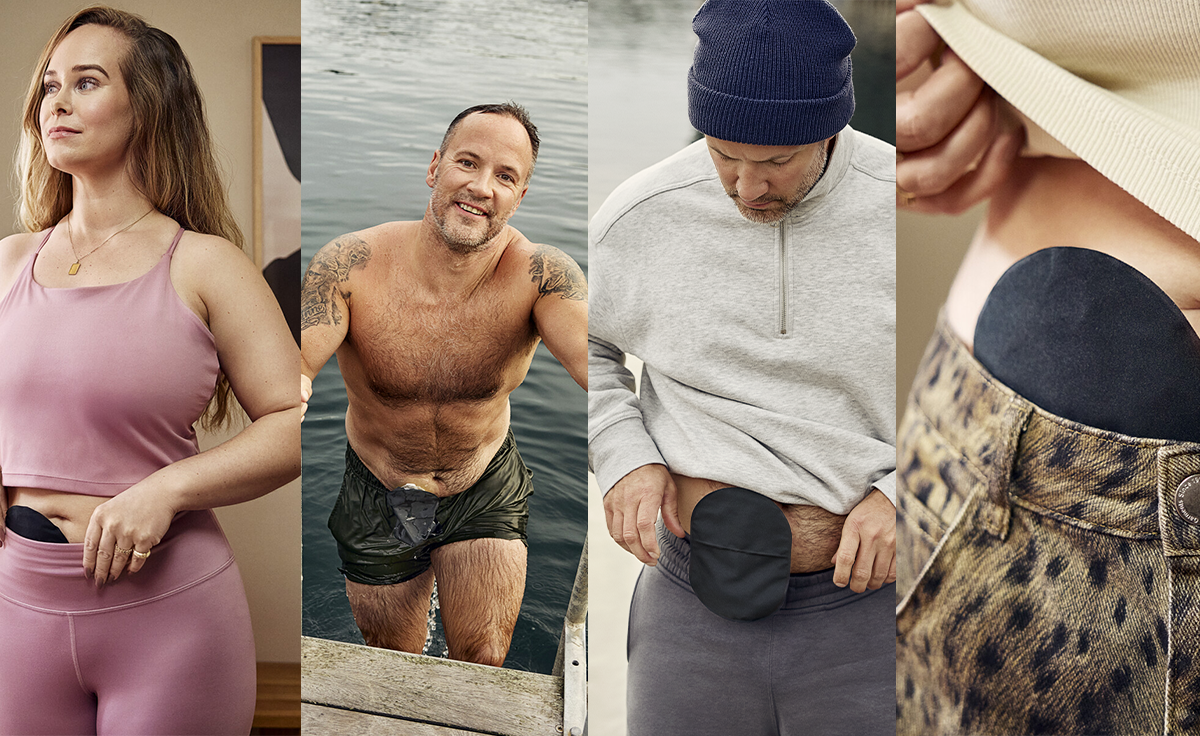 Sensura® Mio en noir aide les utilisateurs stomisés au quotidien et leur rend la vie plus facile …  